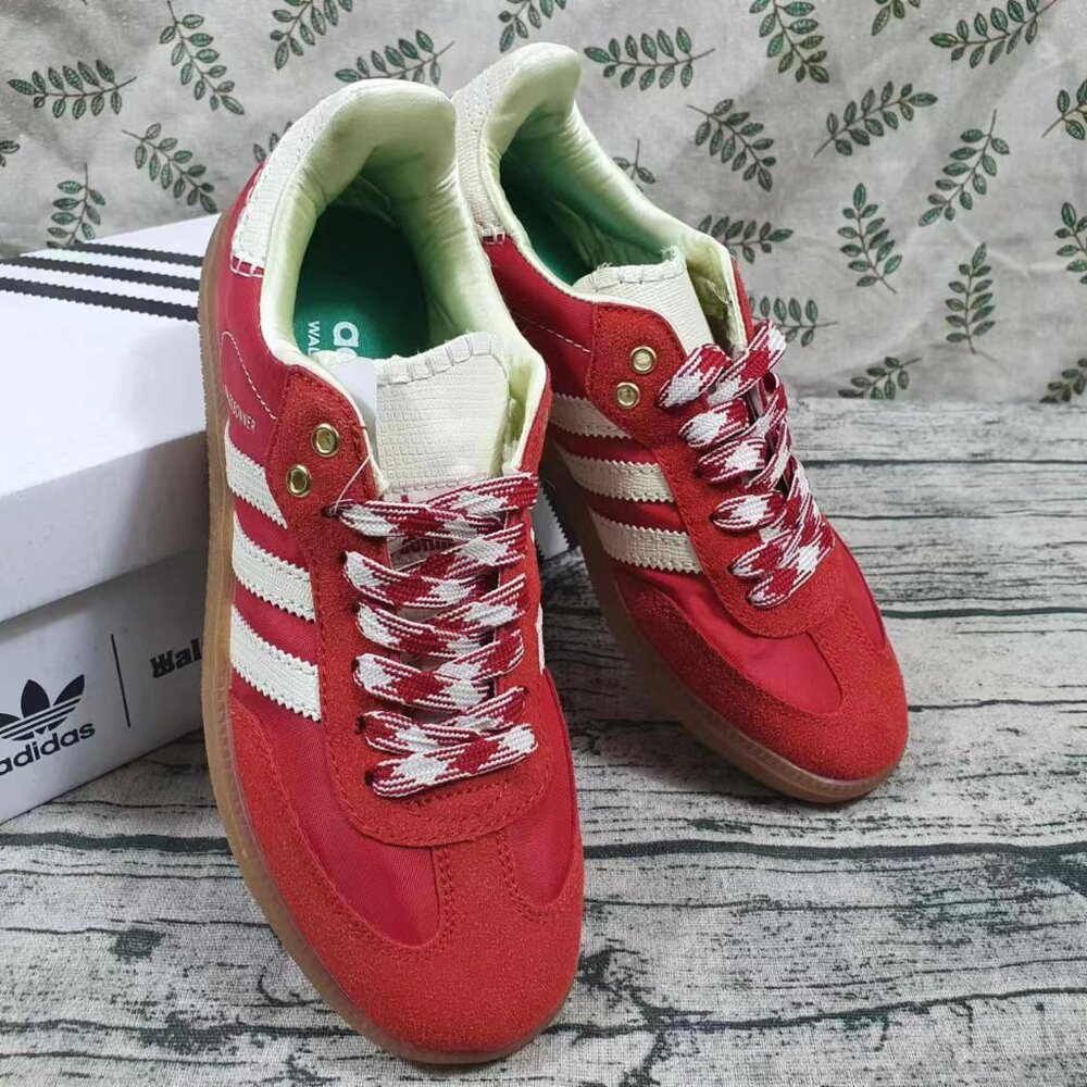 Adidas x Wales Bonner Red Samba Scarlett Red - Picture 3 of 6